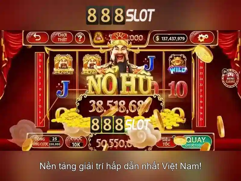 trải nghiệm slot 888slot